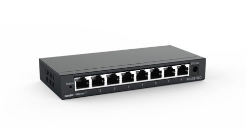090320236409cb9a70580.jpeg Ruijie-Reyee RG-ES108D 8-Port 10/100Mbps Unmanaged Switch