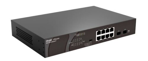 090320236409cbbaa4c19.jpeg Ruijie-Reyee RG-ES110GDS-P 8-Port Gigabit Unmanaged PoE/PoE+ Switch with 2 SFP Uplink Slots