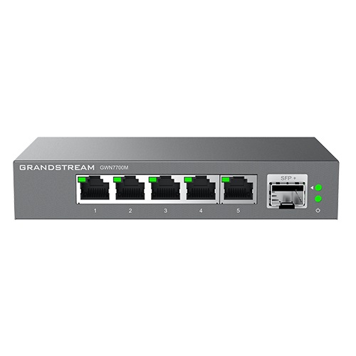 Grandstream GWN7700M – Switch 5 θυρών 2,5G και 1 SFP+
