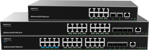 Grandstream GWN7811P 8-Port Enterprise Layer 3 Managed PoE Switch with 2x 10G SFP+ Uplink Ports