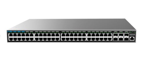 Grandstream GWN7816P 48-Port Gigabit Enterprise-Grade Layer 3 Managed Network PoE Switch with 6 SFP+ Ports