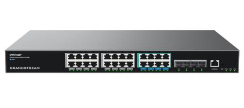 13122024675c785adba81.jpeg Grandstream GWN7822P 24-Port Multi-Gigabit Layer 3 Managed PoE Switch with 4 SFP+ Ports