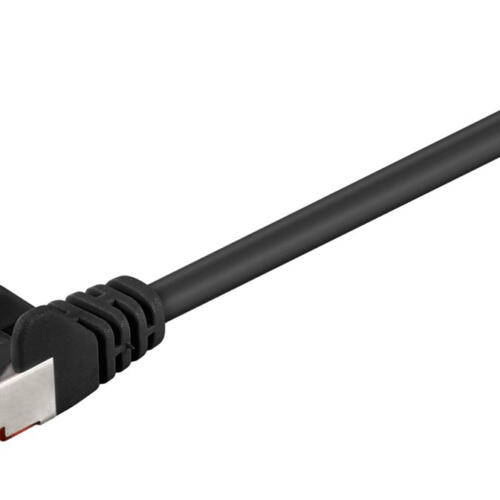 GOOBAY καλώδιο δικτύου 95572, CAT 6 S/FTP (PiMF), CCA, 1.5m, μαύρο