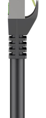 GOOBAY καλώδιο δικτύου 61100, CAT 8.1 S/FTP, copper, LSZH, 20m, μαύρο