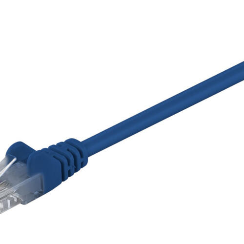 GOOBAY καλώδιο δικτύου 68355, CAT 5e U/UTP, CCA, 2m, μπλε