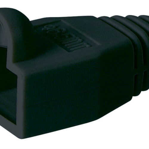GOOBAY κάλυμμα για βύσμα δικτύου RJ45 11216, μαύρο, 10τμχ