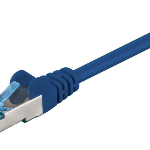 GOOBAY καλώδιο δικτύου 93812, CAT 6A S/FTP, 500 MHz, Copper, 5m, μπλε
