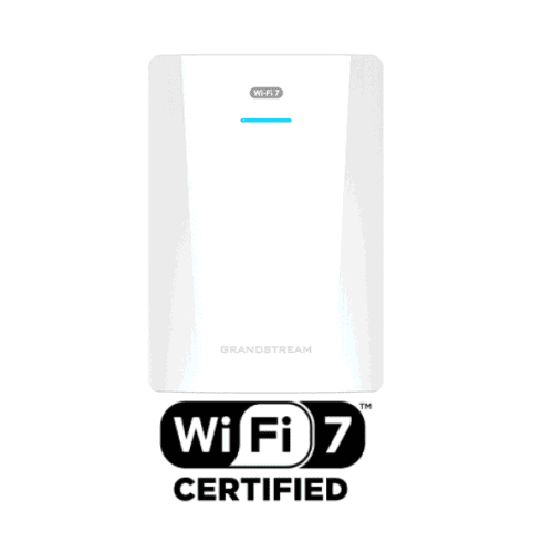 Grandstream GWN7670WM Wi-Fi 7 Dual-band 3.6Gbps Indoor Wall-mount Access Point with 2x2:2 MIMO, DL/UL OFDMA Technology and PoE+ Support