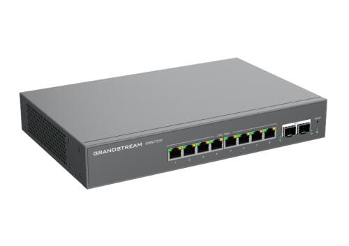 14082025689d2c5cb8693.jpeg Grandstream GWN7721P – Managed PoE switch 8 × 2,5G και 2 × 10G