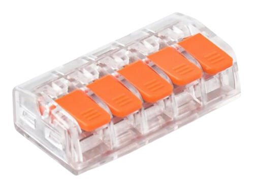 POWERTECH TOOL-0102 Κλέμες πέντε επαφών, 10 τεμάχια POWERTECH TOOL-0102 Κλέμες πέντε επαφών, 10 τεμάχια