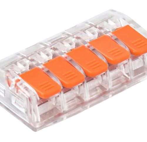POWERTECH TOOL-0102 Κλέμες πέντε επαφών, 10 τεμάχια