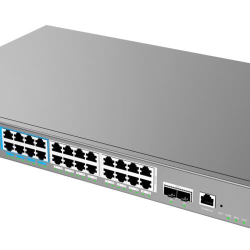 Grandstream GWN7803PH Pro Enterprise 24-Port Gigabit Layer 2++ Managed PoE/PoE++ Switch with 2x SFP+ Uplink Ports