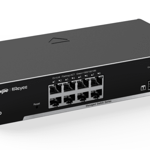 Ruijie-Reyee RG-NBS3100-8GT2SFP 10-Port Gigabit L2 Managed Switch with 8 Gigabit Ports and 2 SFP Slots