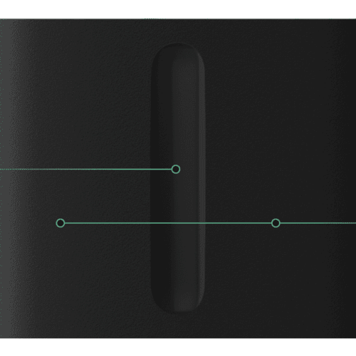 Ajax CenterButton (Dimmer) Vertical Λευκό