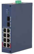 Dahua CHS4210-8GT-110 – Cloud Managed switch με 8 θύρες PoE 1000Μbps και 2 θύρες SFP