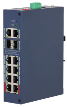 Dahua CHS4212-8GT-110 – Cloud Managed switch με 8 θύρες PoE 1000Μbps