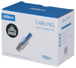 Dahua PFM976-531-PT – Pass through βίσματα RJ45 για καλώδιο CAT5Ε - 100τεμ