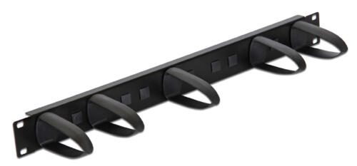 DELOCK 43345 Οργανωτής καλωδίων rack 19″ / 1U, πέντε γάντζοι