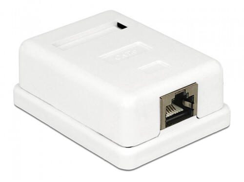 POWERTECH CAB-N129 Πρίζα δικτύου Cat 6 UTP μίας θύρας POWERTECH CAB-N129 Πρίζα δικτύου Cat 6 UTP μίας θύρας