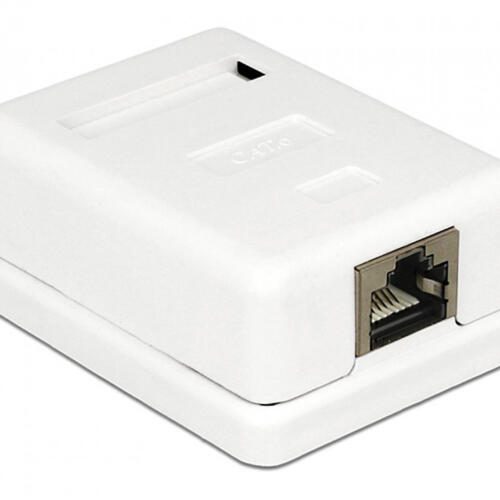 POWERTECH CAB-N129 Πρίζα δικτύου Cat 6 UTP μίας θύρας