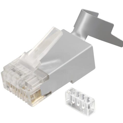 POWERTECH CAB-N286 Βύσματα RJ45 Cat 6a open-type, 10 τεμάχια