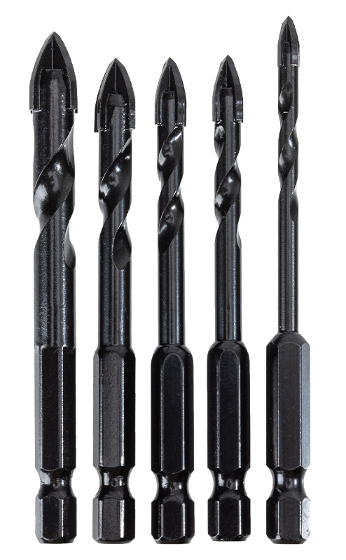 DELI DH-CZZ005-ED2 Σετ τρυπανιών γυαλιού 4–10 mm, 5 τεμάχια DELI DH-CZZ005-ED2 Σετ τρυπανιών γυαλιού 4–10 mm, 5 τεμάχια