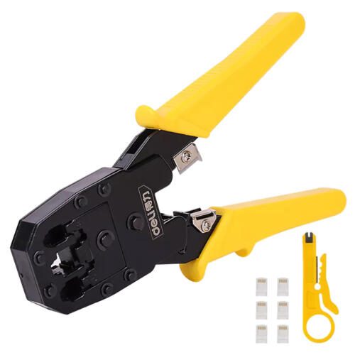DELI DL2468 Πρέσα και απογυμνωτής RJ45/RJ12/RJ11
