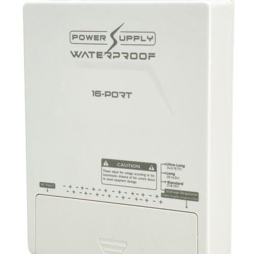FOLKSAFE FS-DC121608W Τροφοδοτικό CCTV 12 V / 8 A, 16 εξόδων