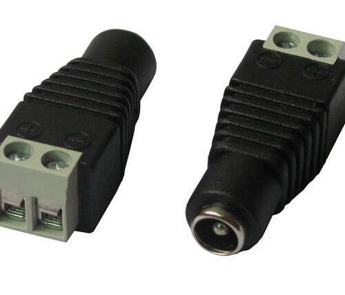 FOLKSAFE FS-DCFC Θηλυκά βύσματα DC 5,5 × 2,1 mm, 5 τεμάχια