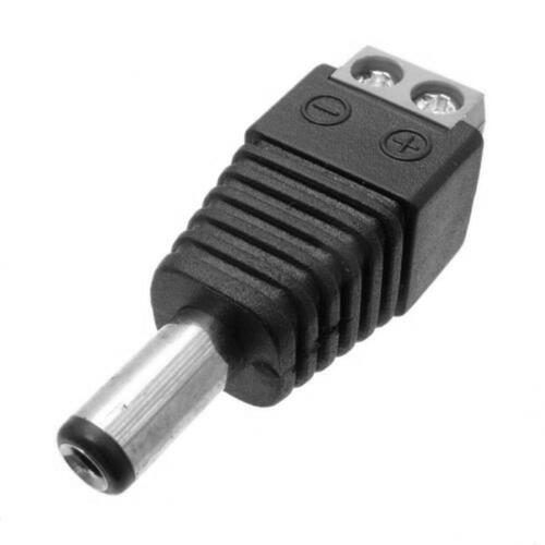 FOLKSAFE FS-DCMC Αρσενικά βύσματα DC 5,5 × 2,1 mm, 5 τεμάχια