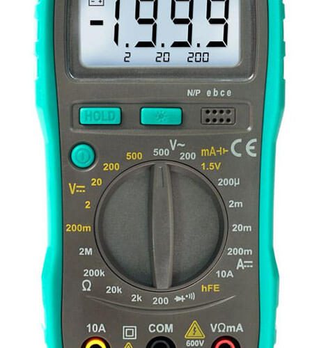 PROSKIT MT-1210 Ψηφιακό πολύμετρο AC/DC 500 V