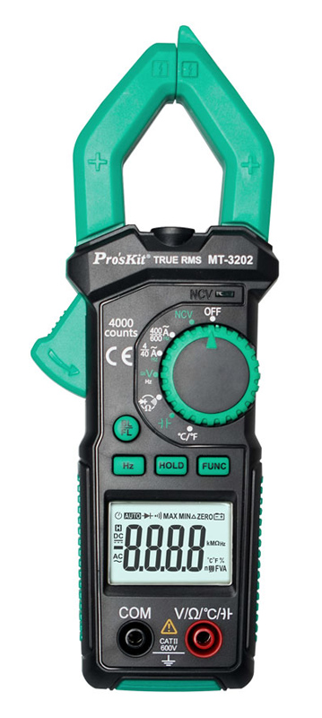 PROSKIT MT-3202 Αμπεροτσιμπίδα True RMS 600 A AC PROSKIT MT-3202 Αμπεροτσιμπίδα True RMS 600 A AC