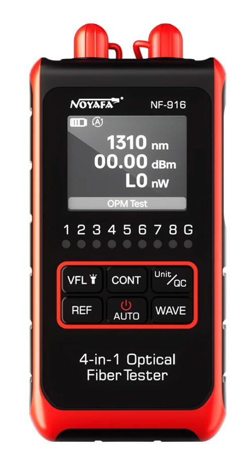 NOYAFA NF-916 Μετρητής οπτικής ισχύος με VFL