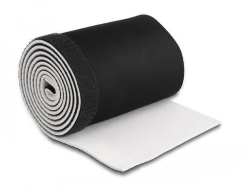 TIES-037 Περίβλημα καλωδίων νεοπρενίου 1,5 m, μαύρο/λευκό