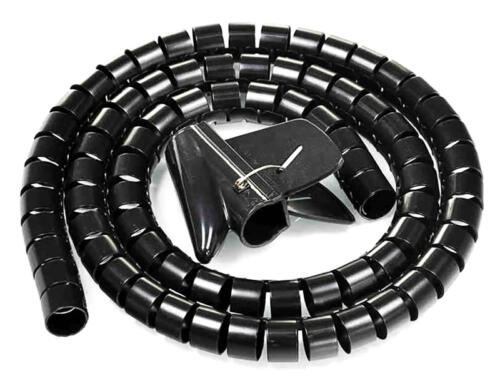 POWERTECH TIES-083 Κάλυμμα οργάνωσης καλωδίων Ø20 mm, 2 m
