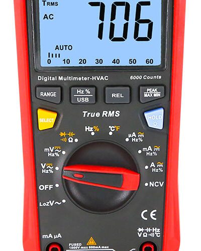 UNI-T UT161D Πολύμετρο True RMS, 6000 ενδείξεων