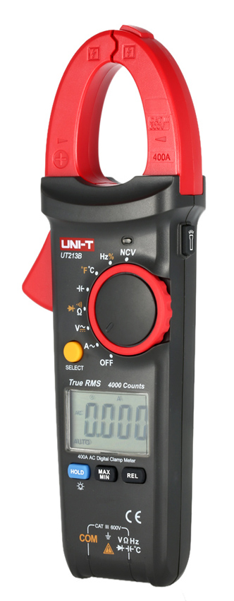 UNI-T UT213C Αμπεροτσιμπίδα True RMS 400 A AC/DC UNI-T UT213C Αμπεροτσιμπίδα True RMS 400 A AC/DC
