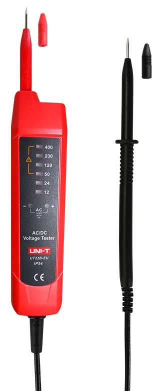 UNI-T UT22B-EU Διπολικός ελεγκτής τάσης AC/DC 12–400 V UNI-T UT22B-EU Διπολικός ελεγκτής τάσης AC/DC 12–400 V