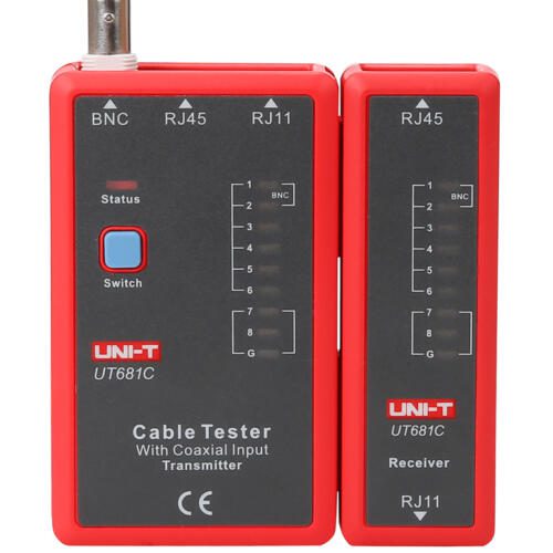 UNI-T UT681C Tester καλωδίων RJ45/RJ11/BNC