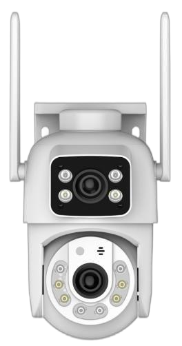 Περιστροφική WiFi κάμερα PT Dome 2MP + 2MP IPW-XMS-917