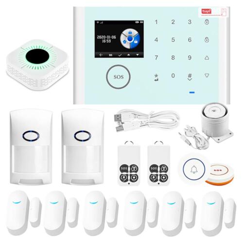 Κιτ συναγερμού WiFi/GSM 2G με οθόνη TFT 2.4 ιντσών KIT-CS118